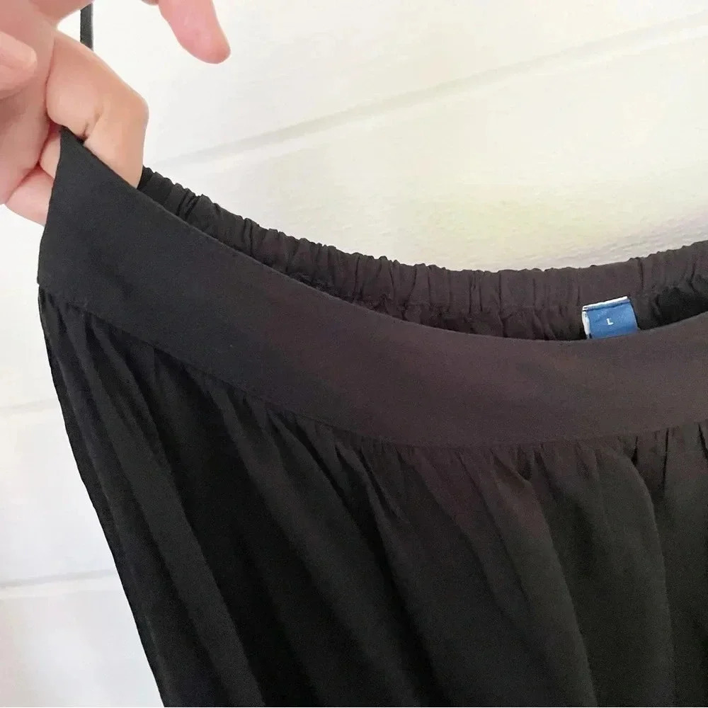 NWT Women's Old Navy Soft-Woven
One-Shoulder Sleeveless Black Top Size Large - Picture 5 of 13